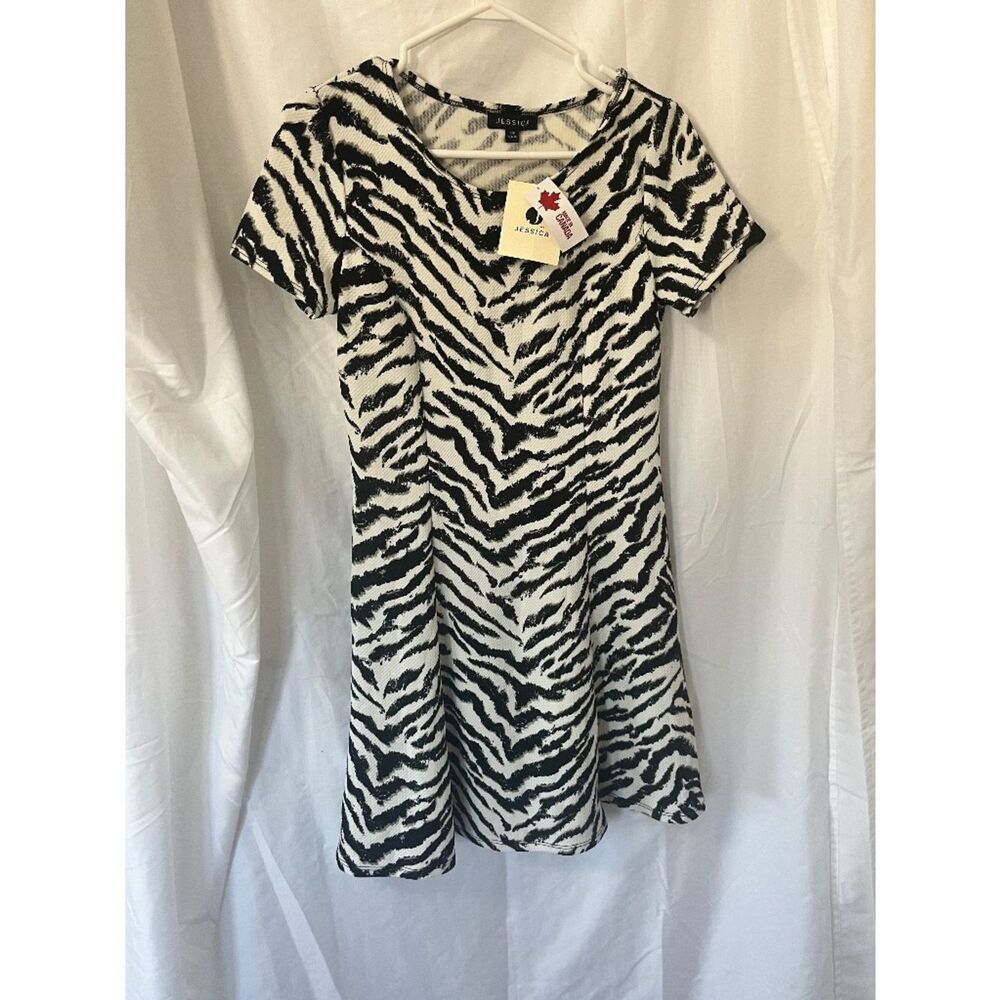NWT Jessica animal print dress.